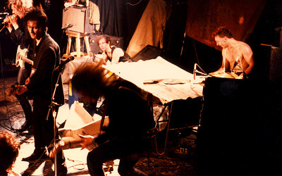 Einstürzende Neubauten at Parody Hall in KC, MO on June 2, 1986 – Photography