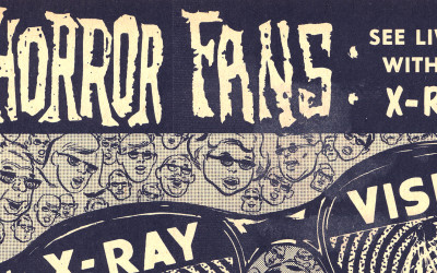 60 Vintage Monster Magazine Ads – Collection